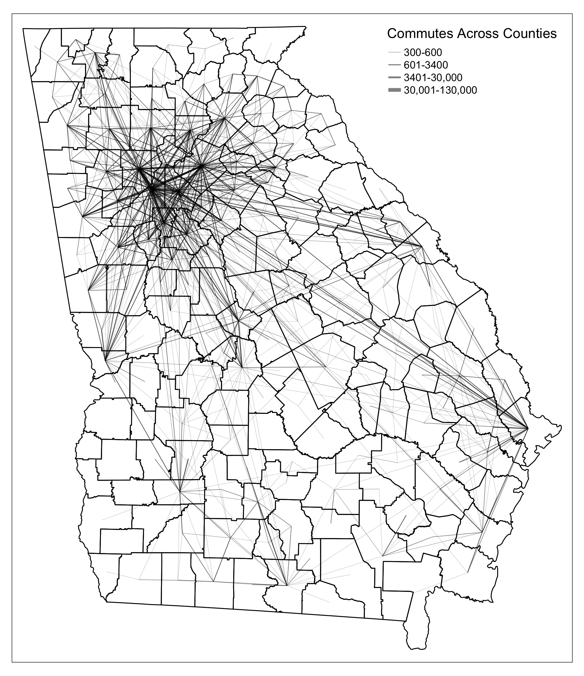 Chapter 4 Visualizing Edges | Spatial Social Networks (SSN ...